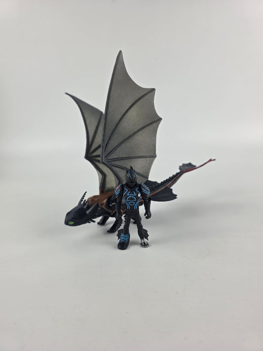 DreamWorks How to Train Your Dragon Toothless and Hiccup toy set