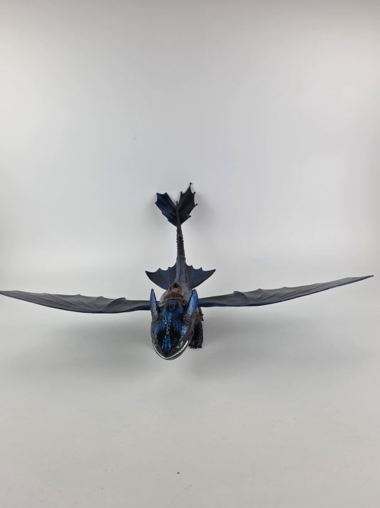 How To Train Your Dragon Fire Breathing Toothless Large Figure Lights Smoke Blue