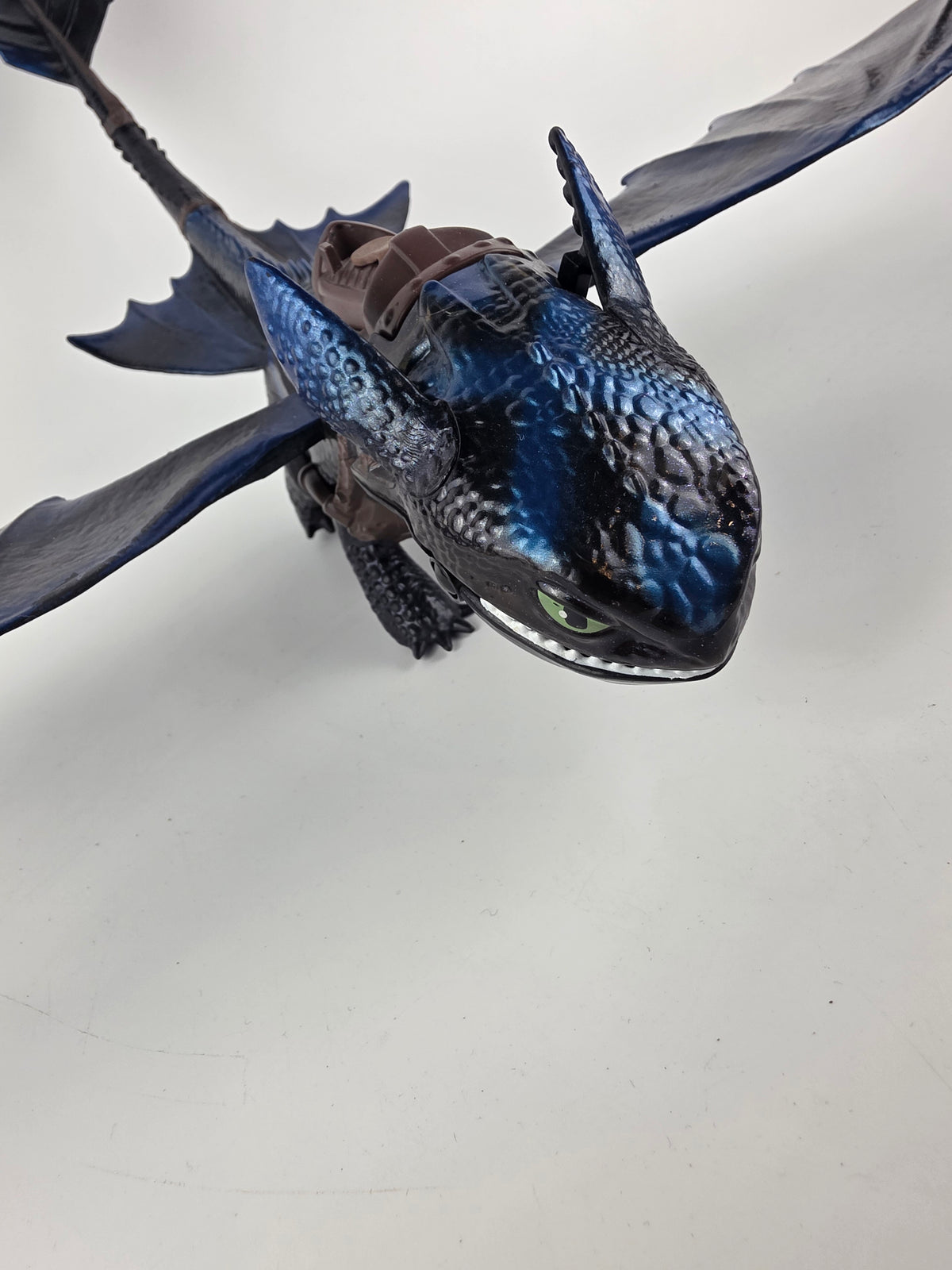 How To Train Your Dragon Fire Breathing Toothless Large Figure Lights Smoke Blue