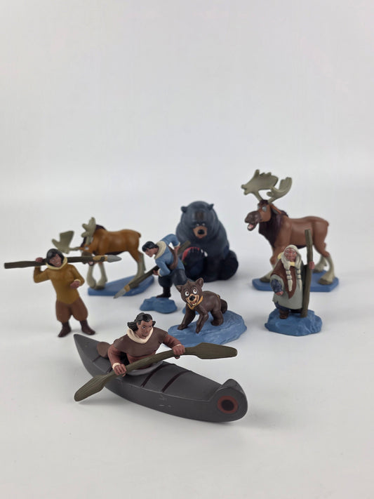 Disney Brother Bear Figure Set Collectible Toy Bundle: Disney Store