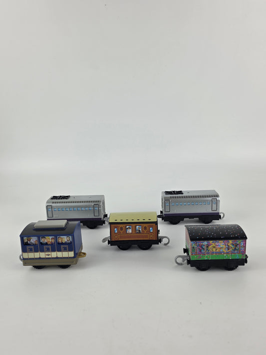 Trackmaster Thomas & Friends train carriages toy bundle