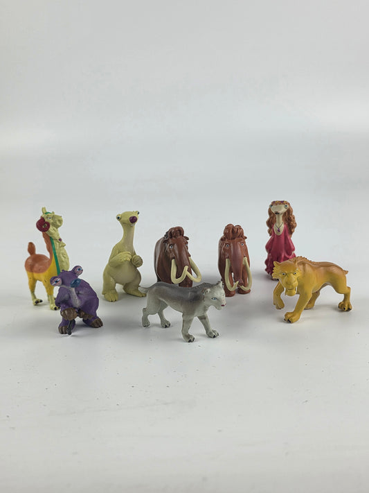 Dreamworks ice age mini figure toy set