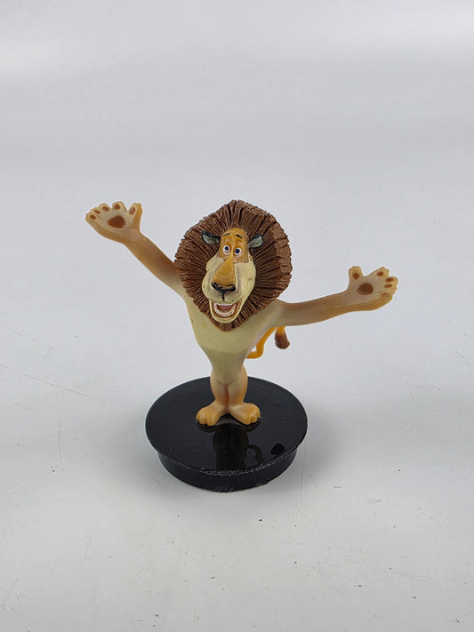 Madagascar 3 Europe's Most Wanted alex the lion  cup topper Figure 3.25" tall
