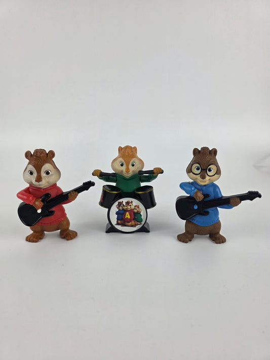 Alvin and the Chipmunks: Alvin, Simon, and Theodore figures