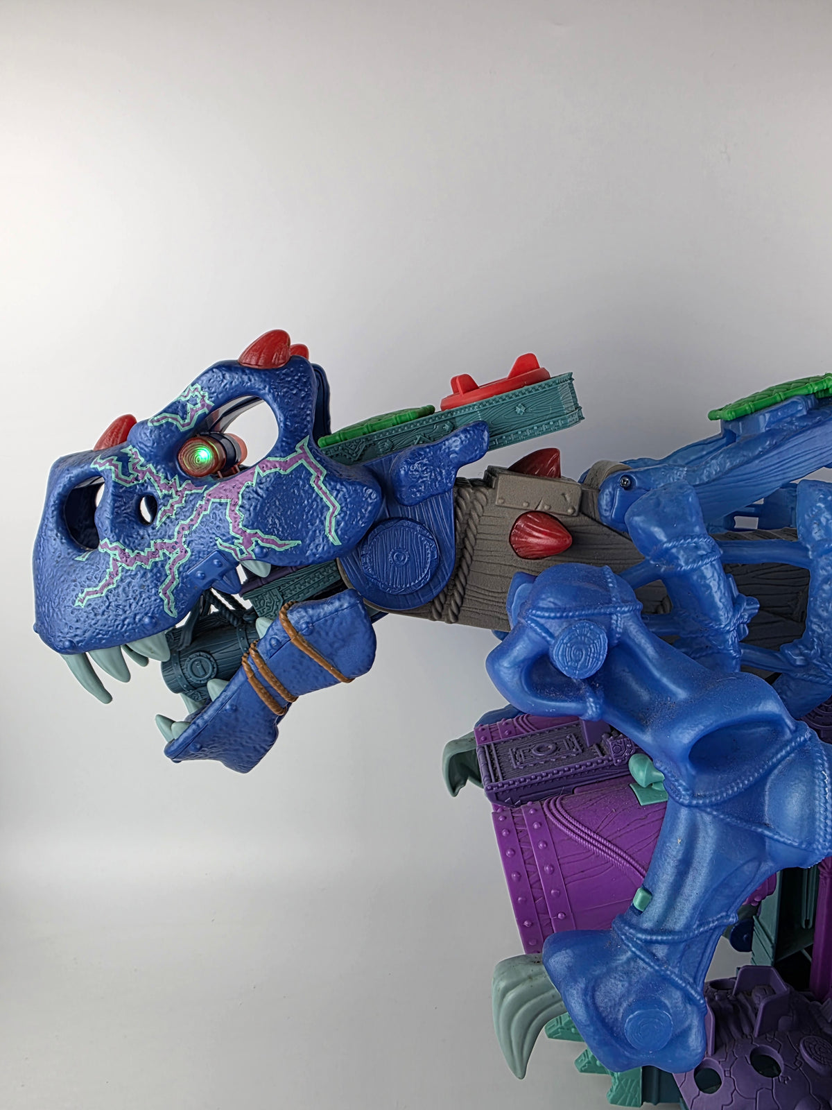 Imaginext Ultra T-Rex Dinosaur Playset 2015 with Lights, Sounds, and Figures