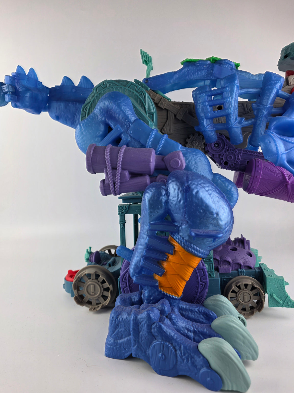 Imaginext Ultra T-Rex Dinosaur Playset 2015 with Lights, Sounds, and Figures