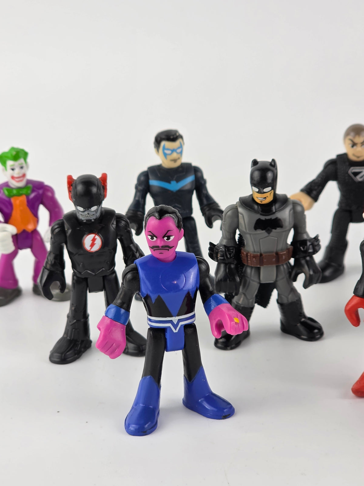 Imaginext DC heroes and villains action figure bundle