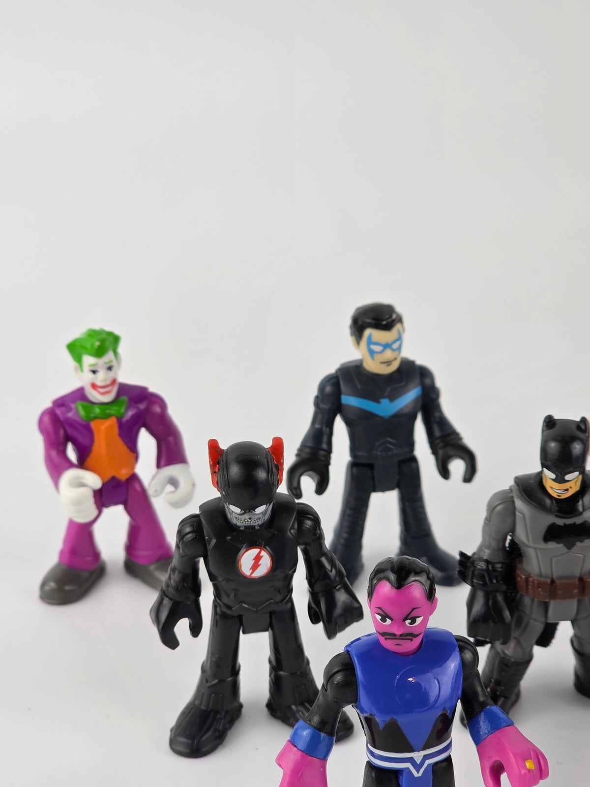 Imaginext DC heroes and villains action figure bundle