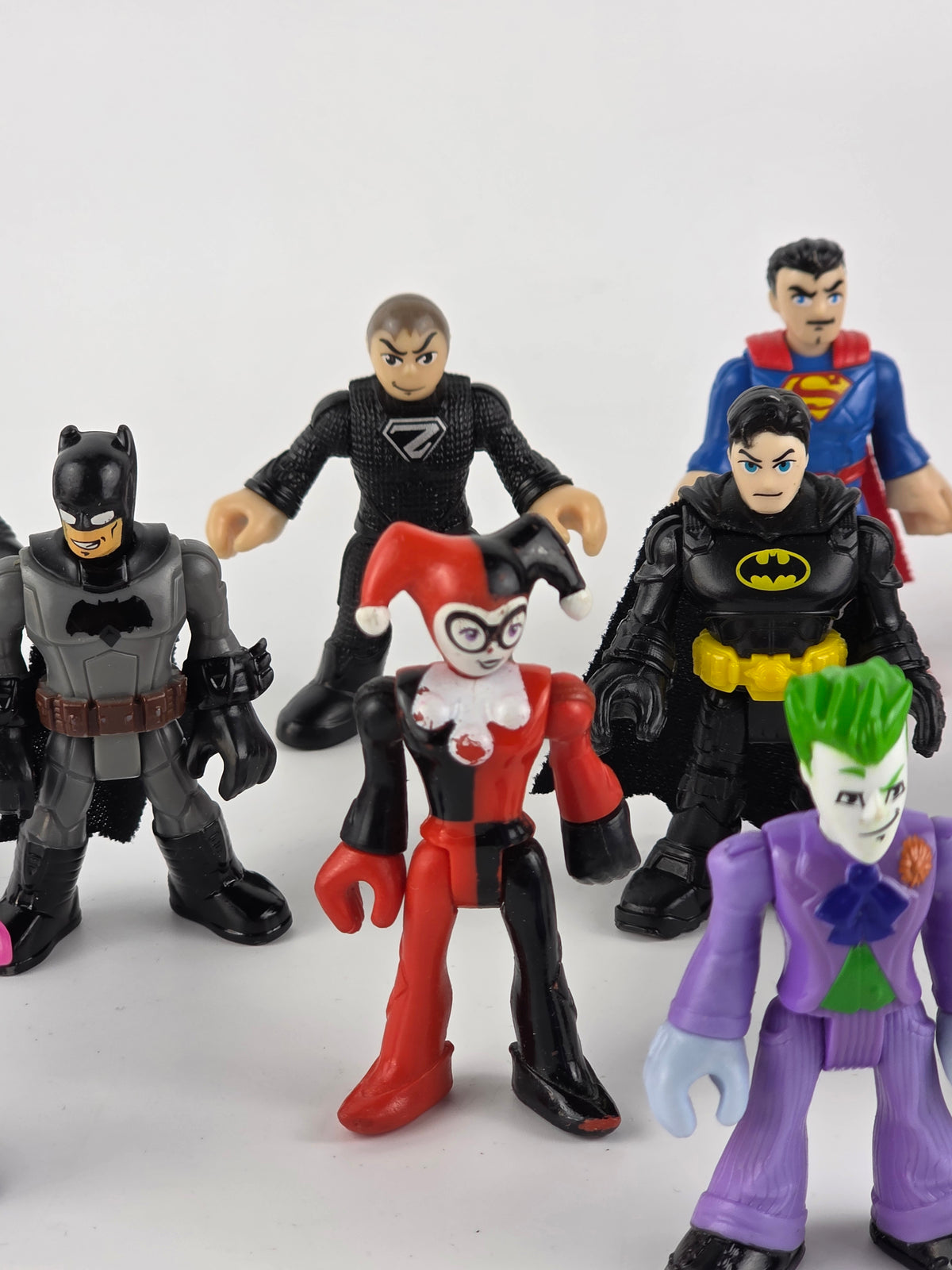 Imaginext DC heroes and villains action figure bundle