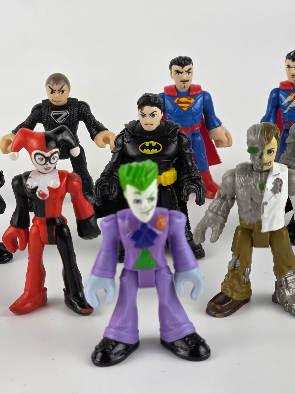 Imaginext DC heroes and villains action figure bundle