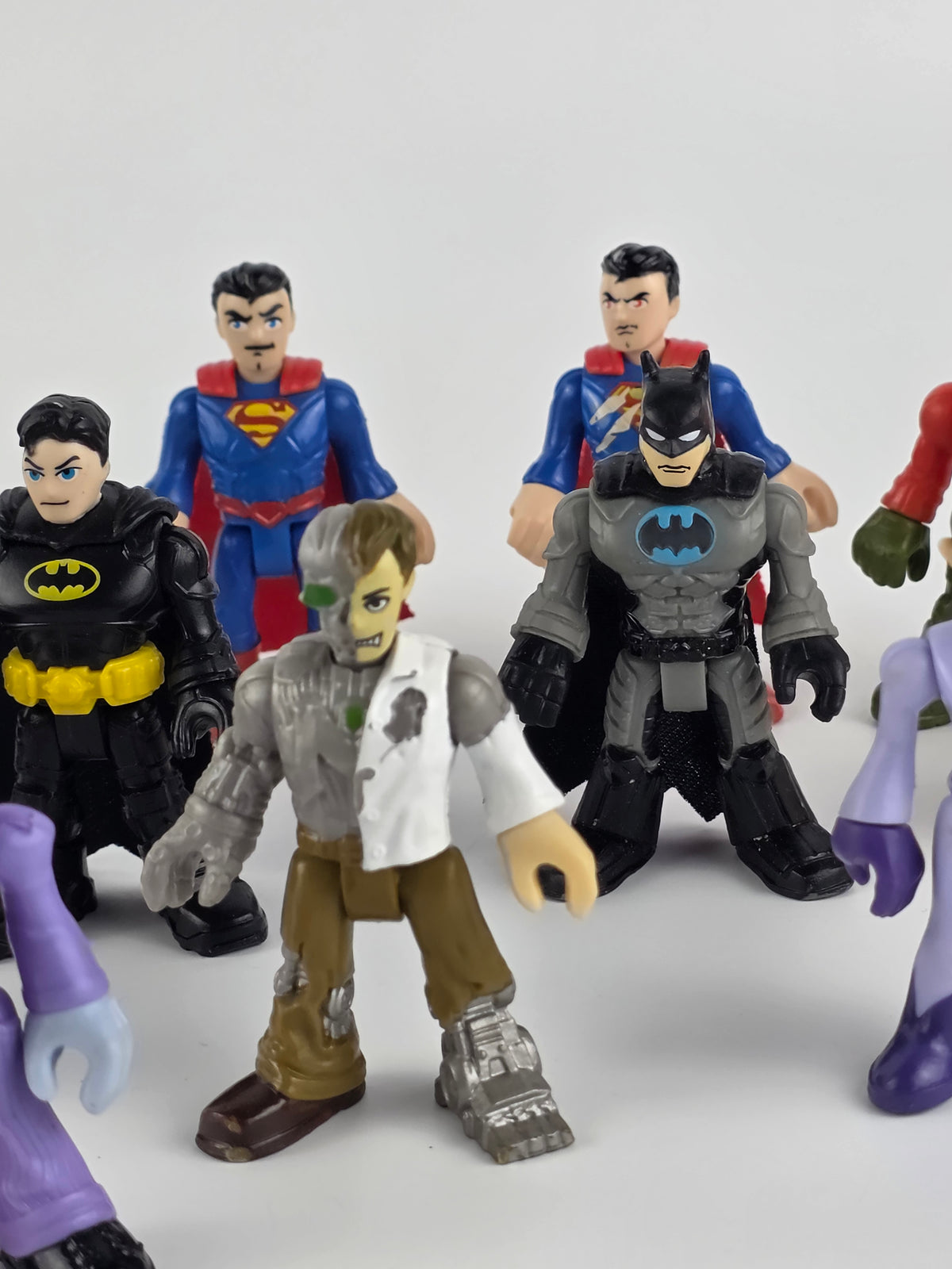 Imaginext DC heroes and villains action figure bundle