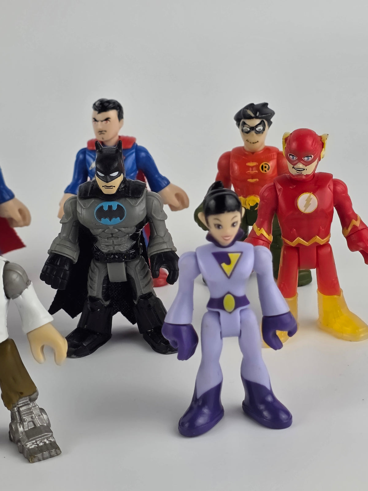Imaginext DC heroes and villains action figure bundle