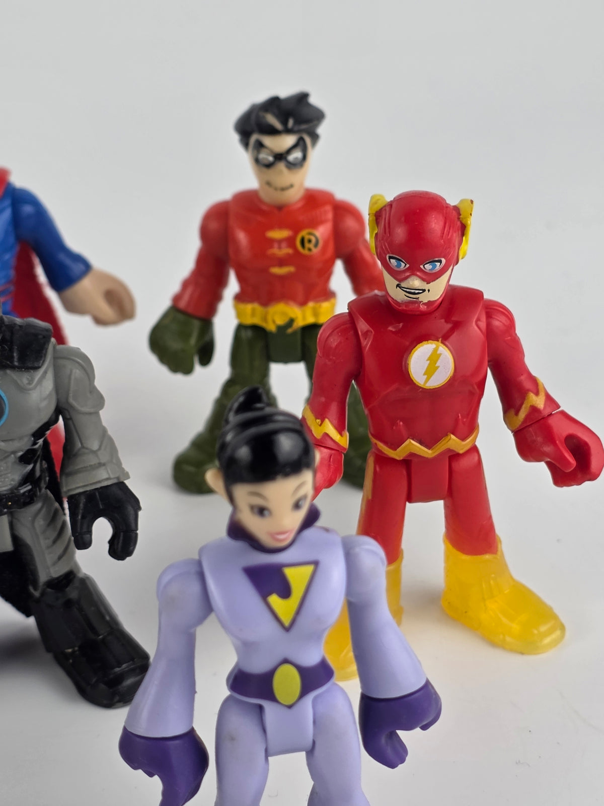 Imaginext DC heroes and villains action figure bundle