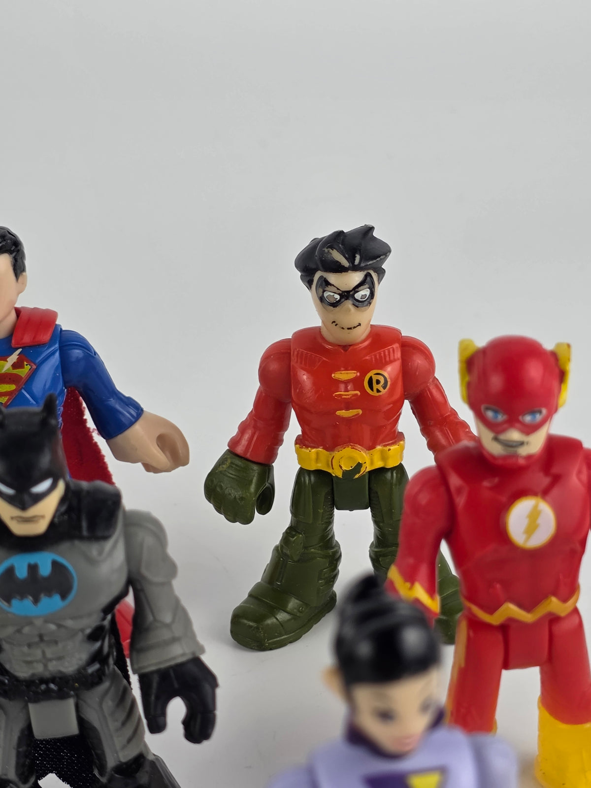 Imaginext DC heroes and villains action figure bundle