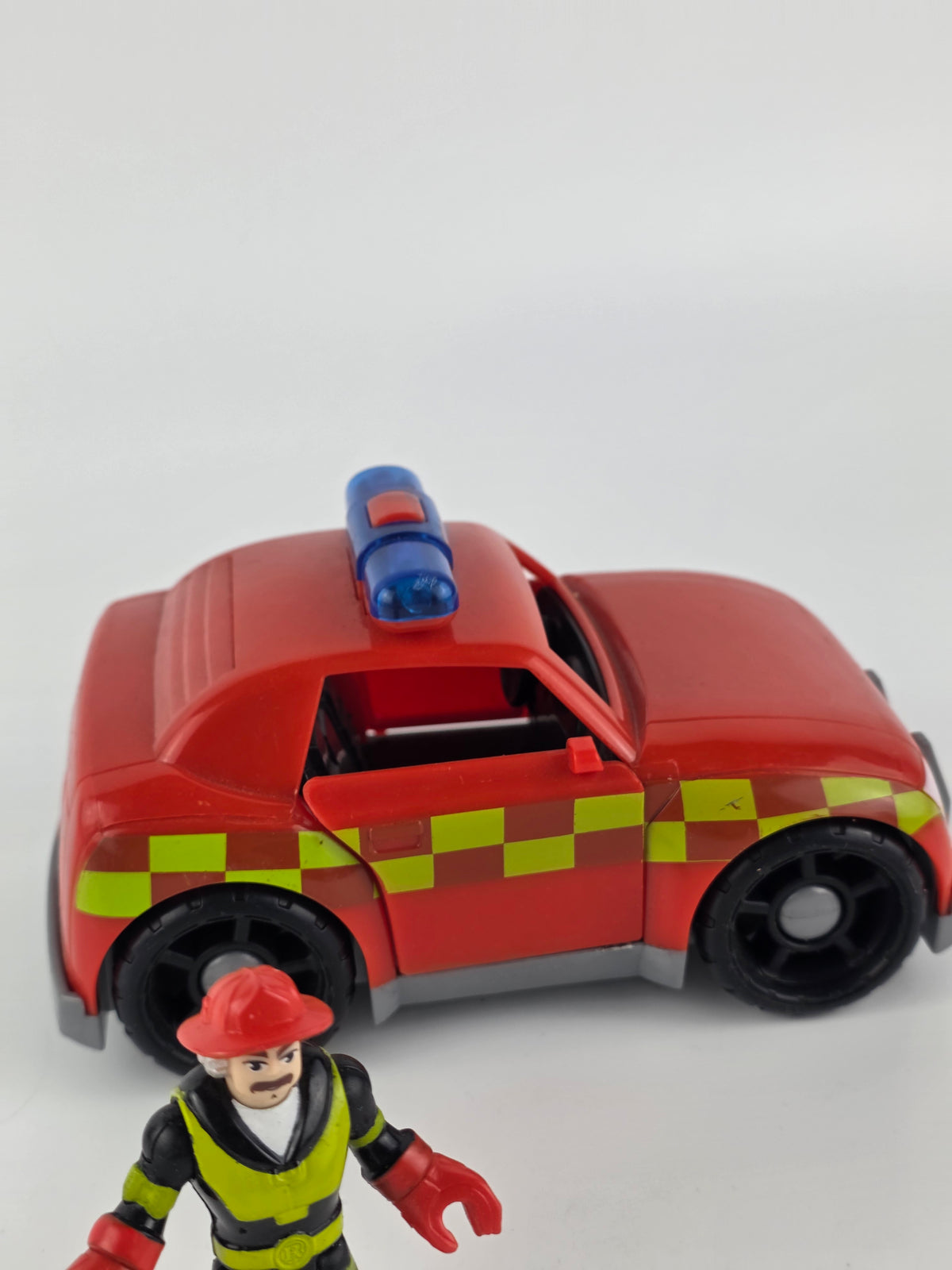 Imaginext fire car with Action Figures