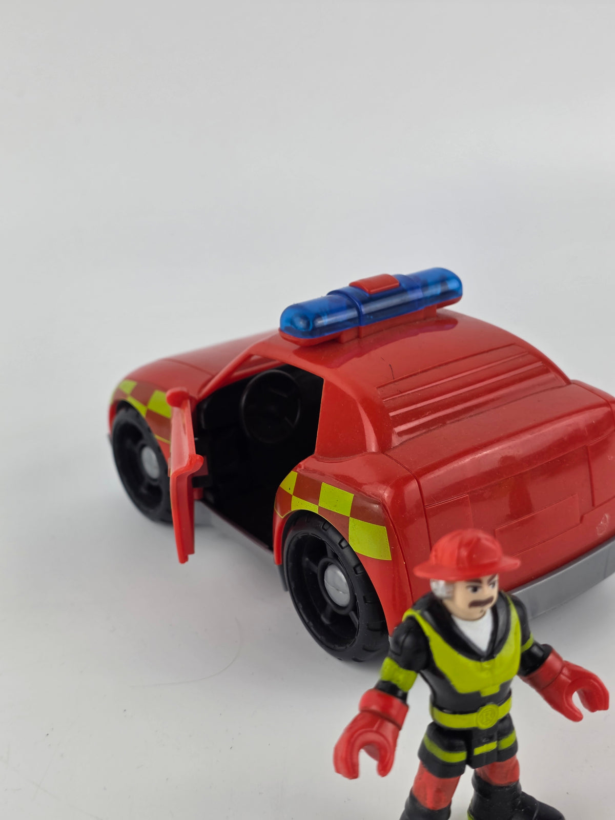 Imaginext fire car with Action Figures