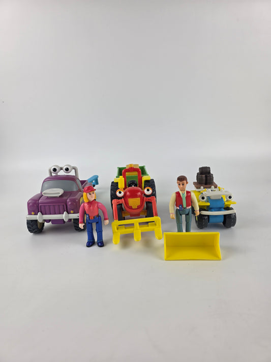 Tractor Tom vehicles and action figures toys Vintage