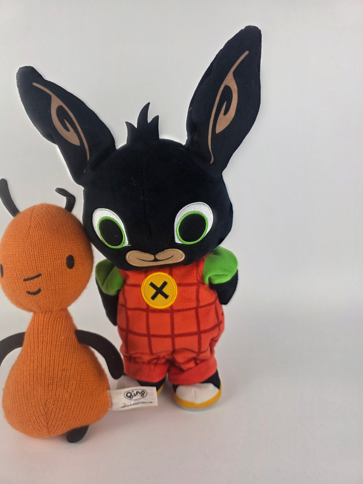 CBeebies Bing Bunny and Flop plush set with sounds