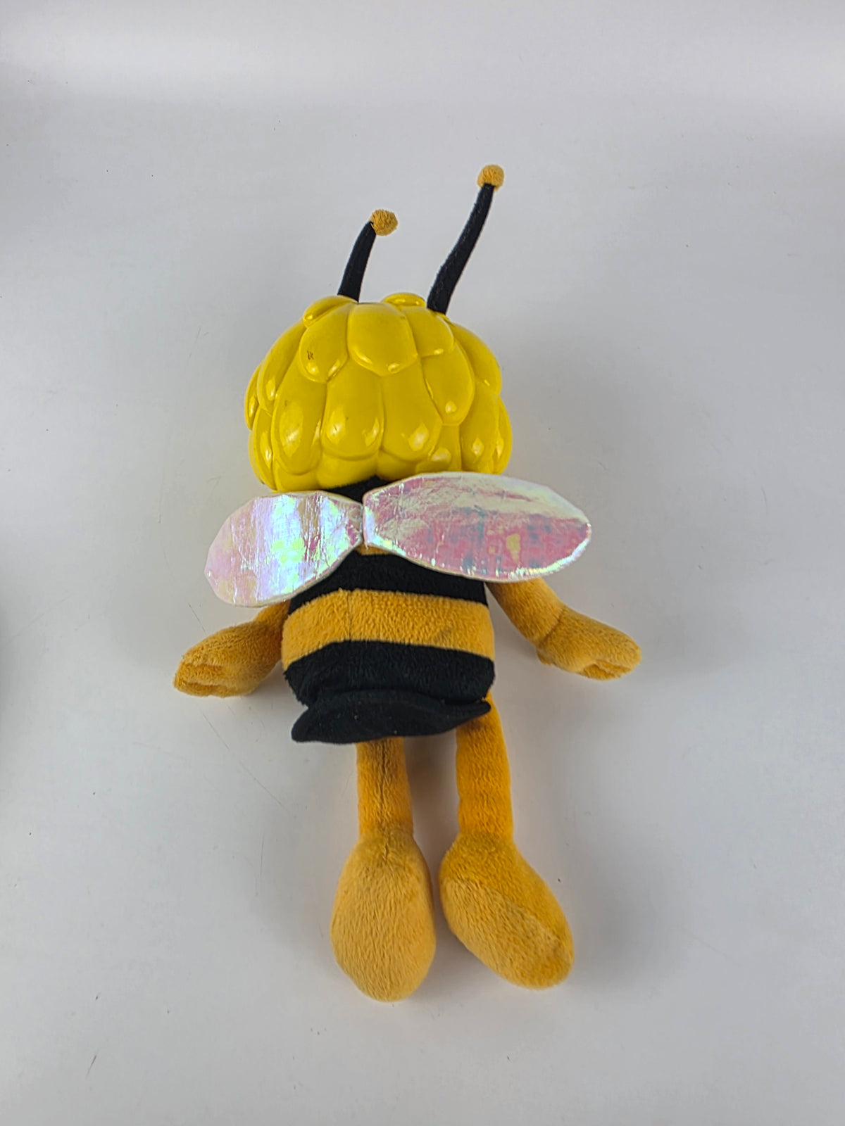 Maya the Bee interactive plush doll featuring a molded plastic head