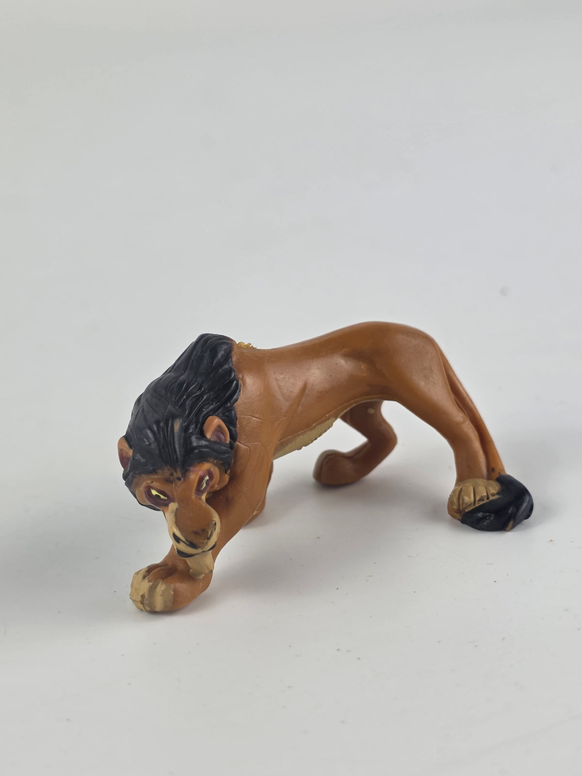 Disney The Lion King vintage PVC figurine Scar, 2" collectible toy