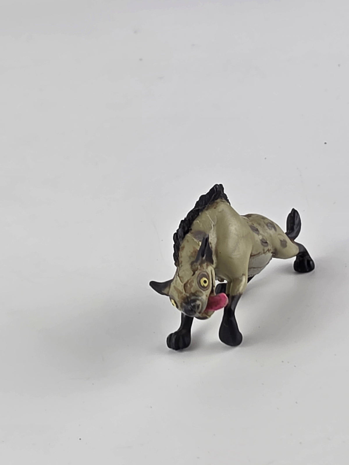 Disney The Lion King vintage PVC figurine hyena, 2" collectible toy