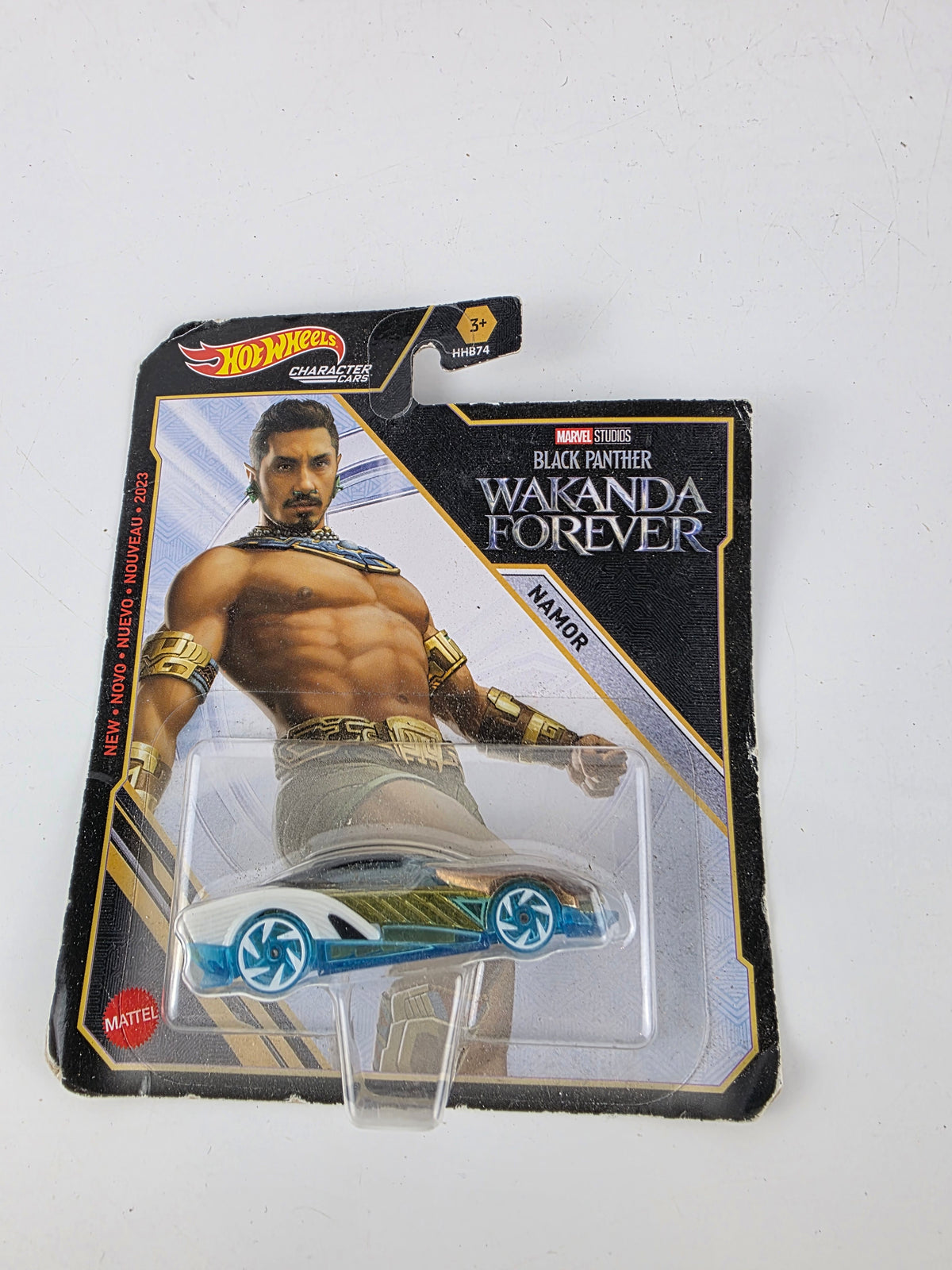 Hot Wheels Marvel 1:64 Black Panther Wakanda Forever Namor Diecast Car Model Toy