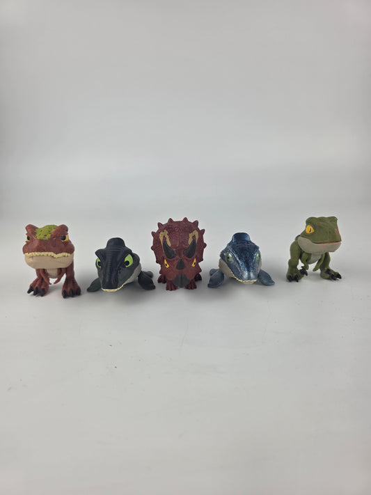 Jurassic World Snap Squad Figure Bundle Mattel Collectible Toy Set