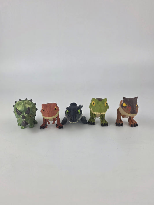 Jurassic World Snap Squad Figure Bundle Mattel Collectible Toy Set
