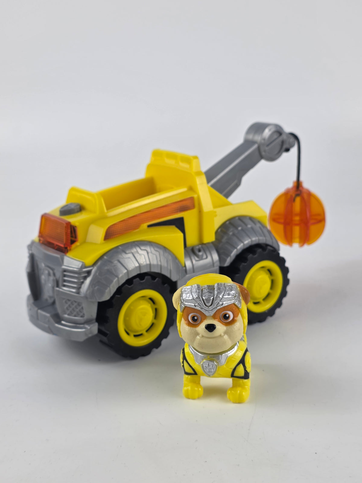 Paw Patrol Mighty Pups Charged Up Rubble Deluxe Vehicle