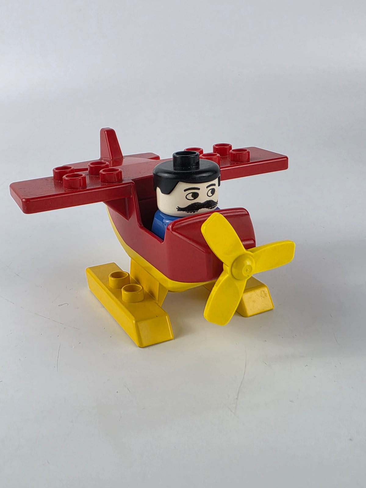 Lego Duplo vintage airplane with figure set