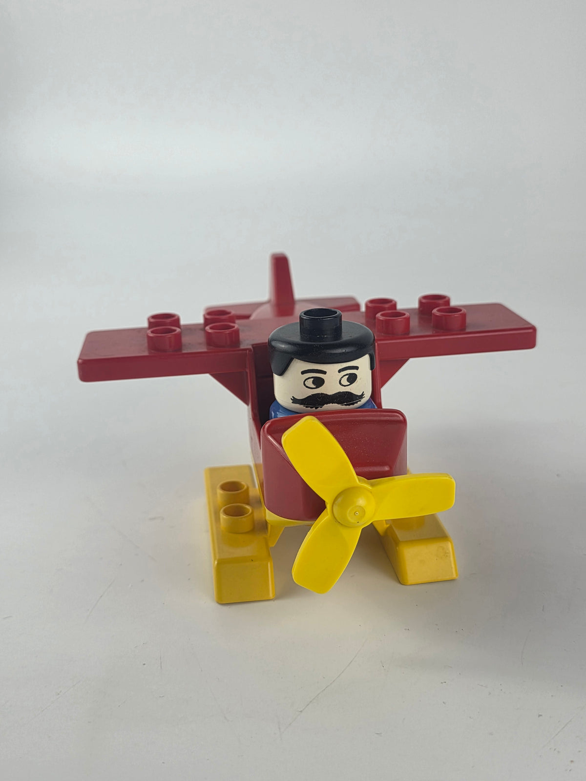 Lego Duplo vintage airplane with figure set