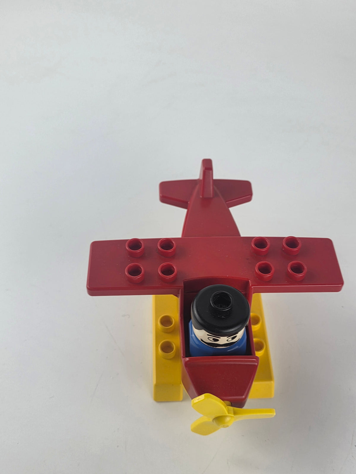 Lego Duplo vintage airplane with figure set