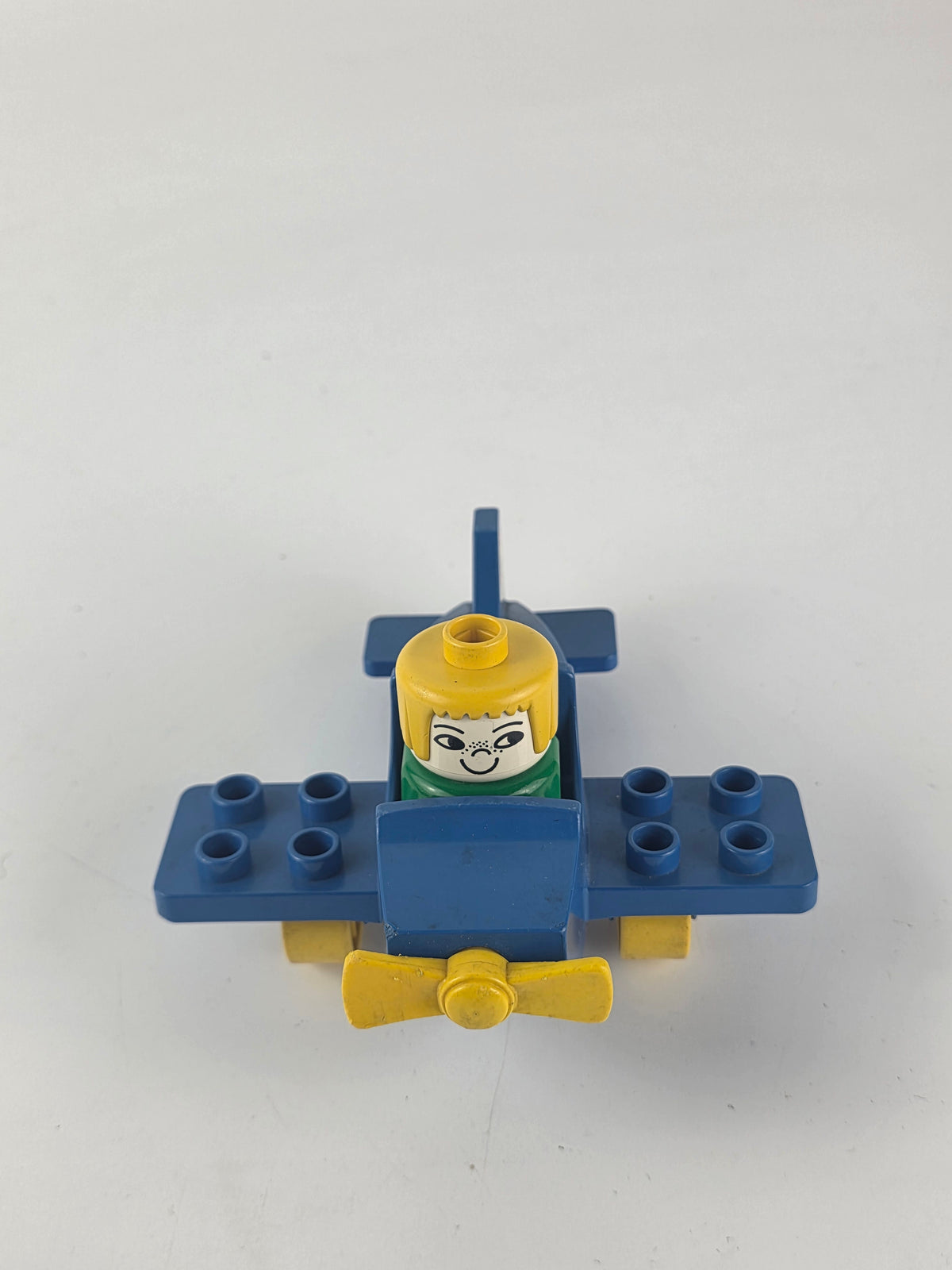 Lego Duplo vintage airplane with figure set