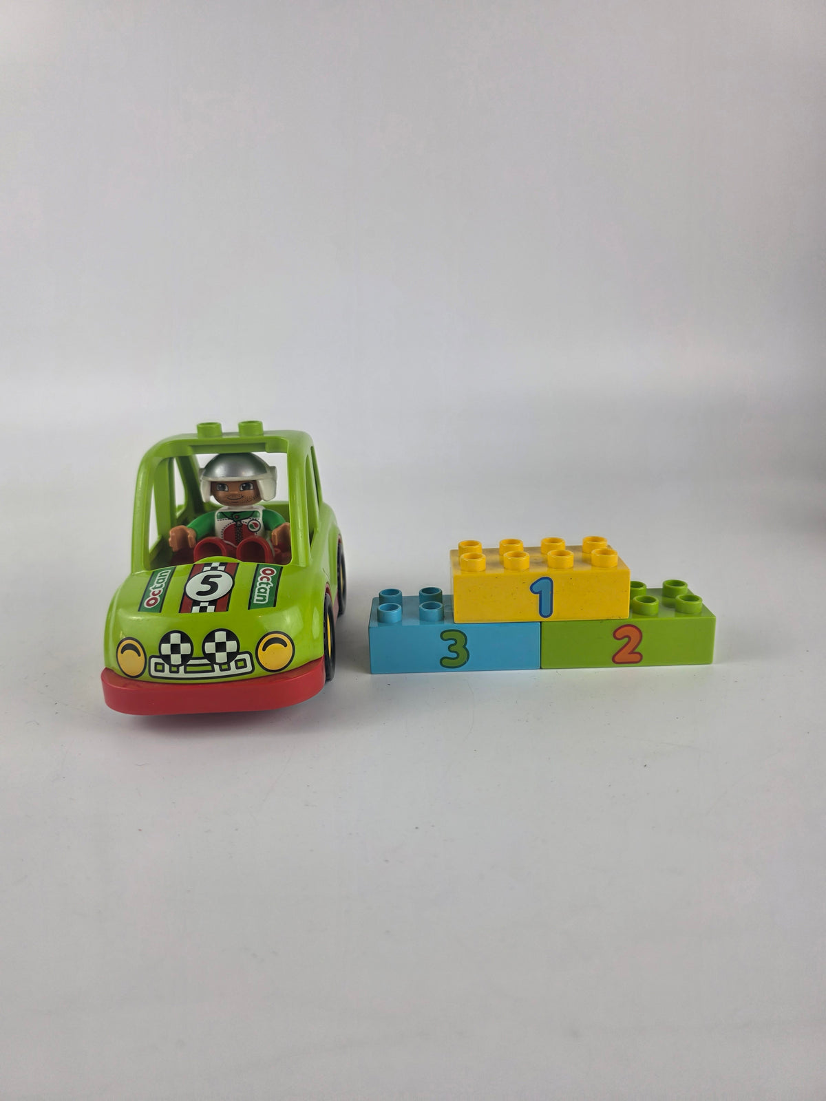 Lego Duplo race car set