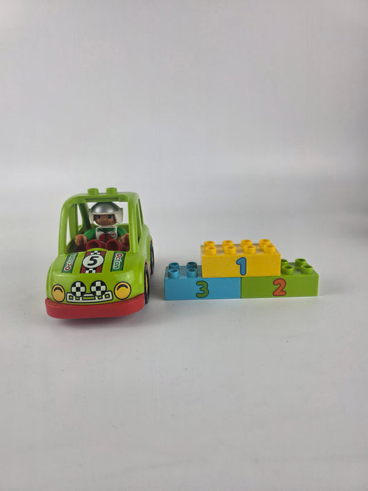 Lego Duplo race car set