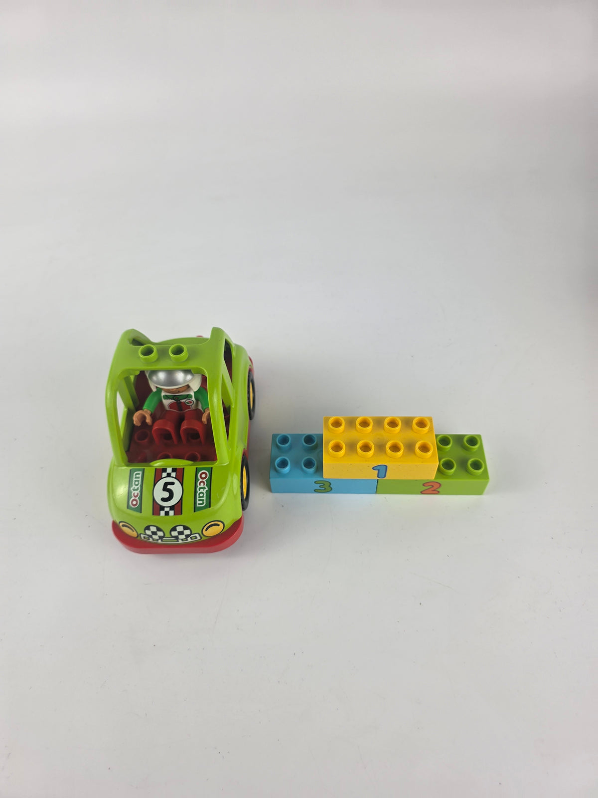 Lego Duplo race car set