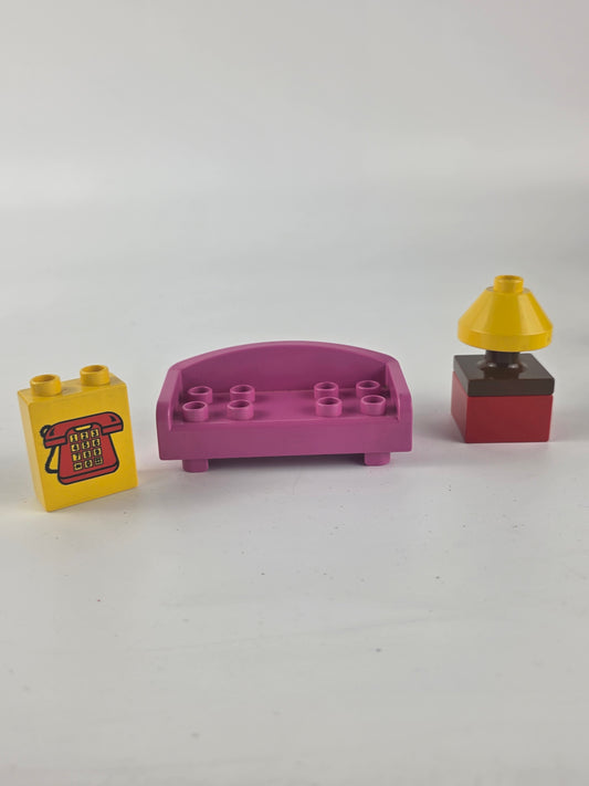 Lego Duplo play house furniture
