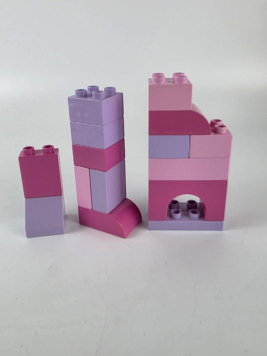 LEGO Duplo pink and purple bricks