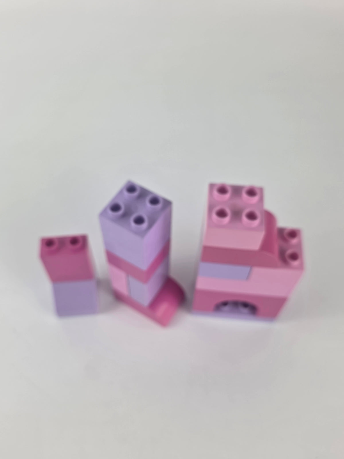 LEGO Duplo pink and purple bricks