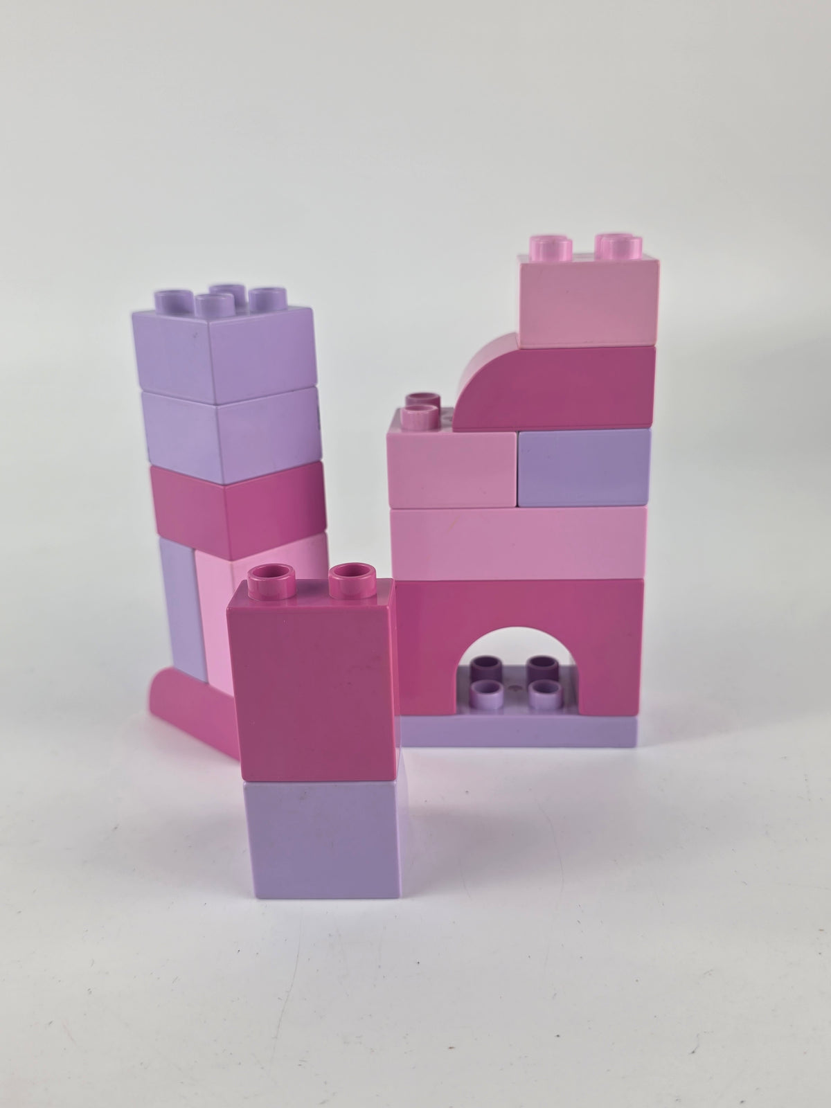 LEGO Duplo pink and purple bricks