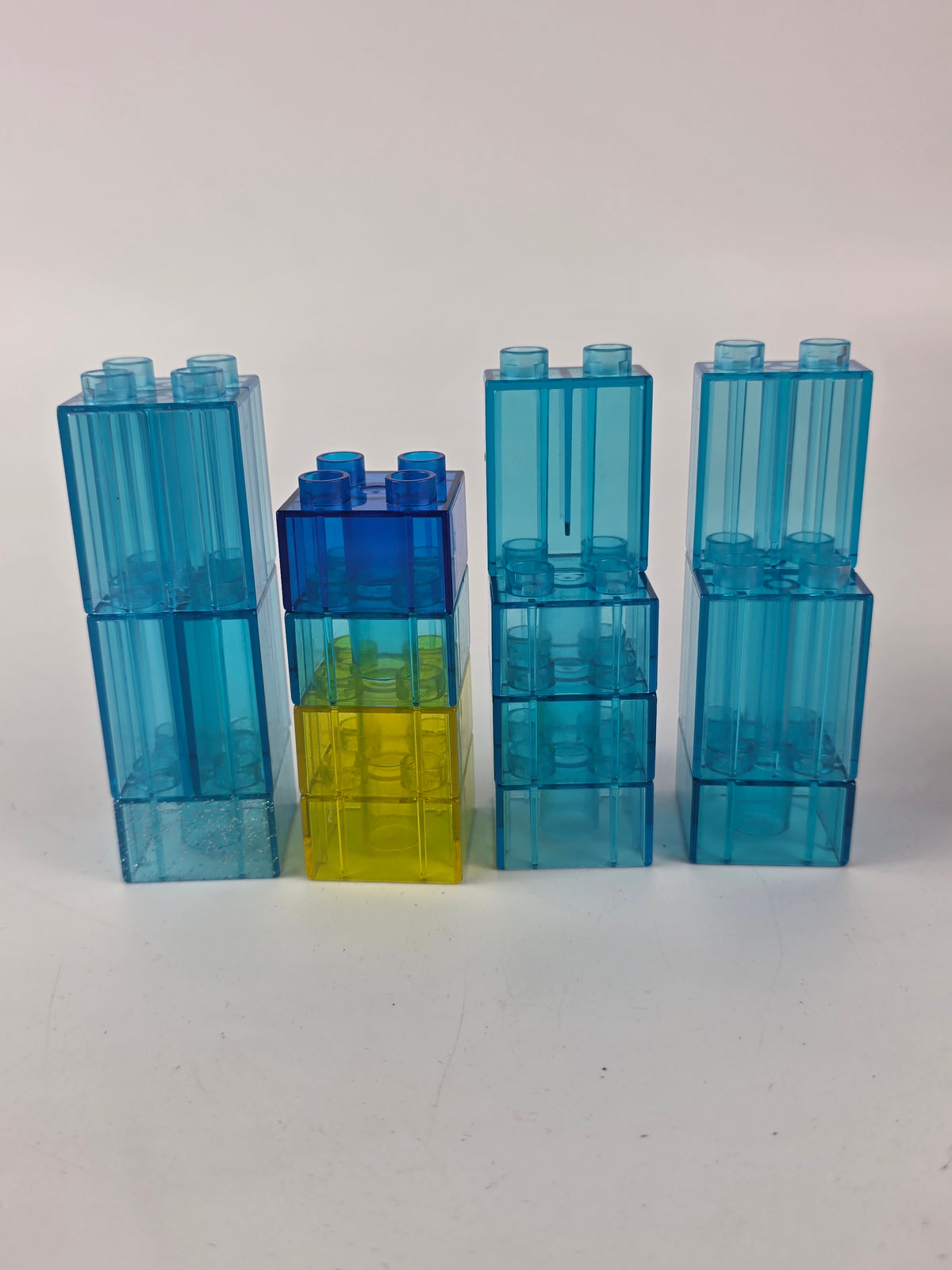 Lego Duplo transparent bricks blocks
