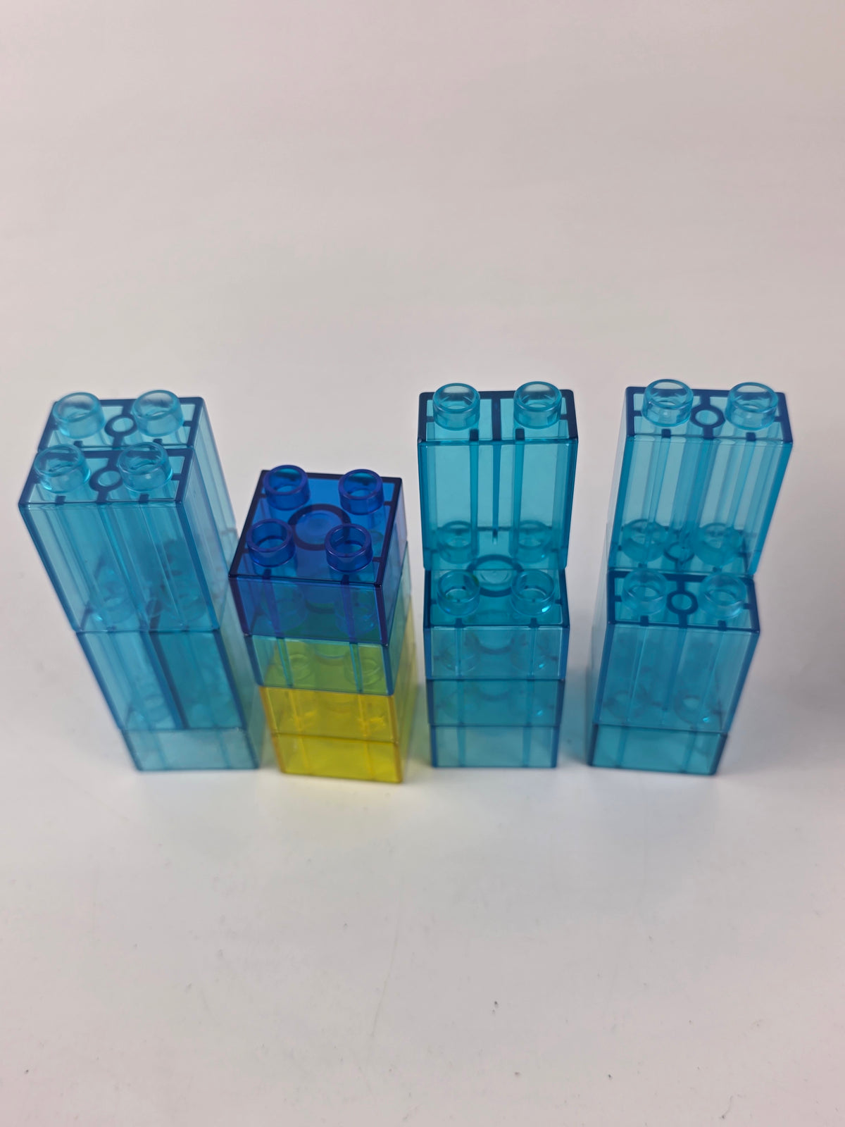 Lego Duplo transparent bricks blocks
