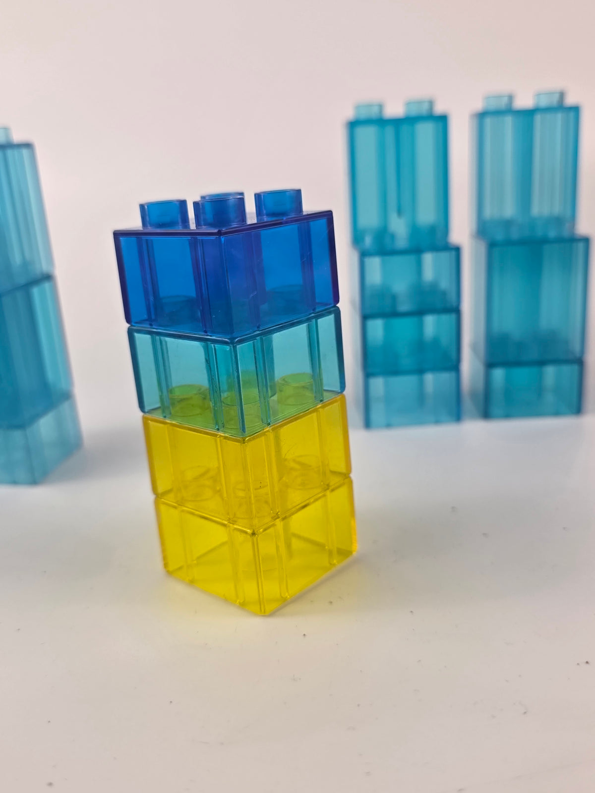 Lego Duplo transparent bricks blocks