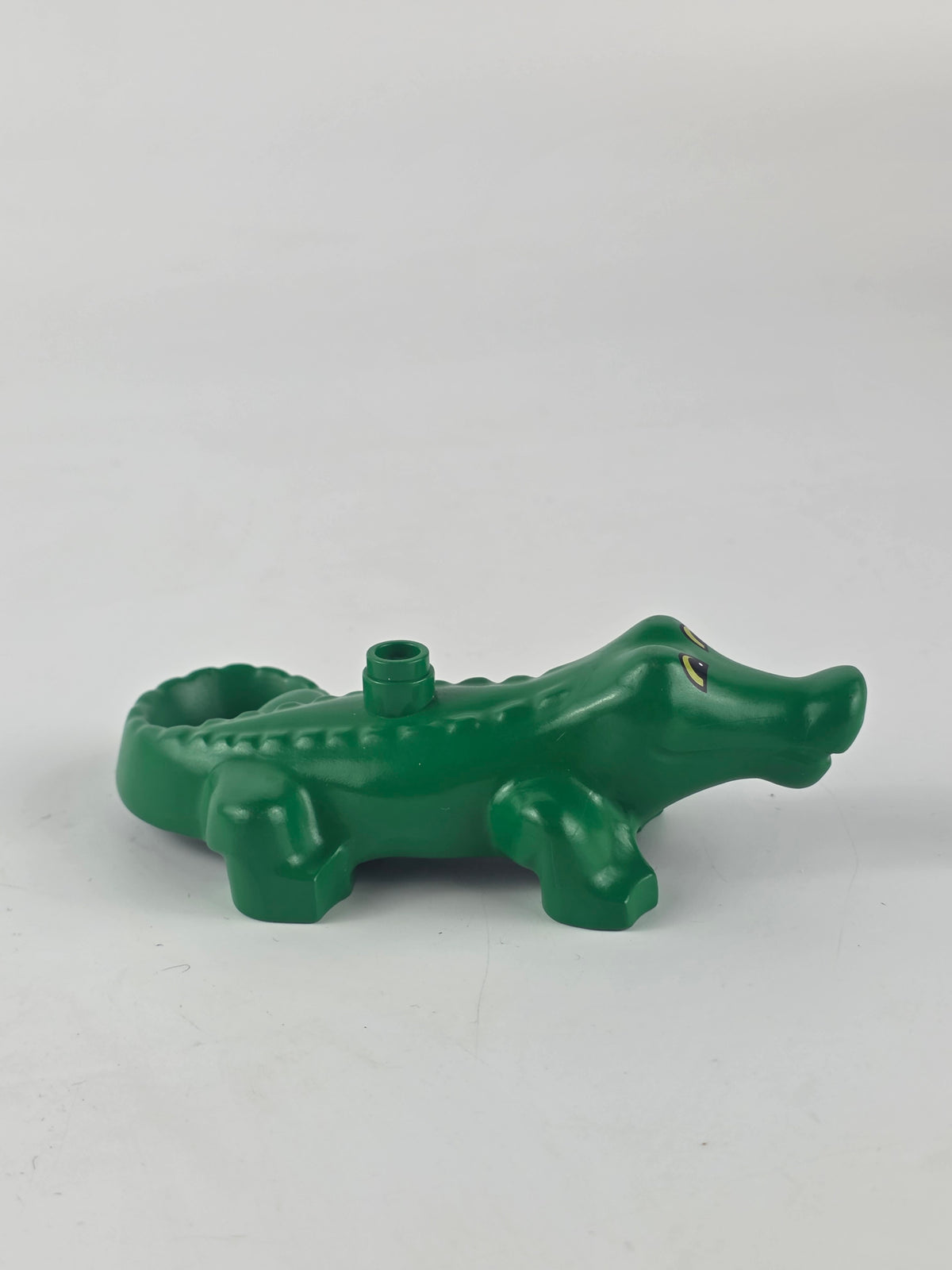 Lego Duplo green crocodile action figure