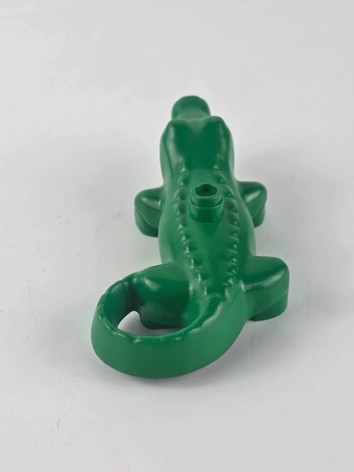 Lego Duplo green crocodile action figure