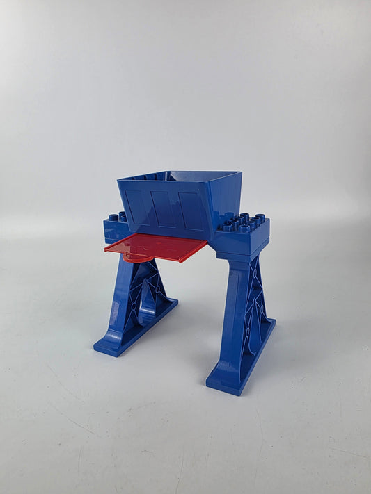 Lego Duplo Charging Station Silo Chute with Supports Railway Train