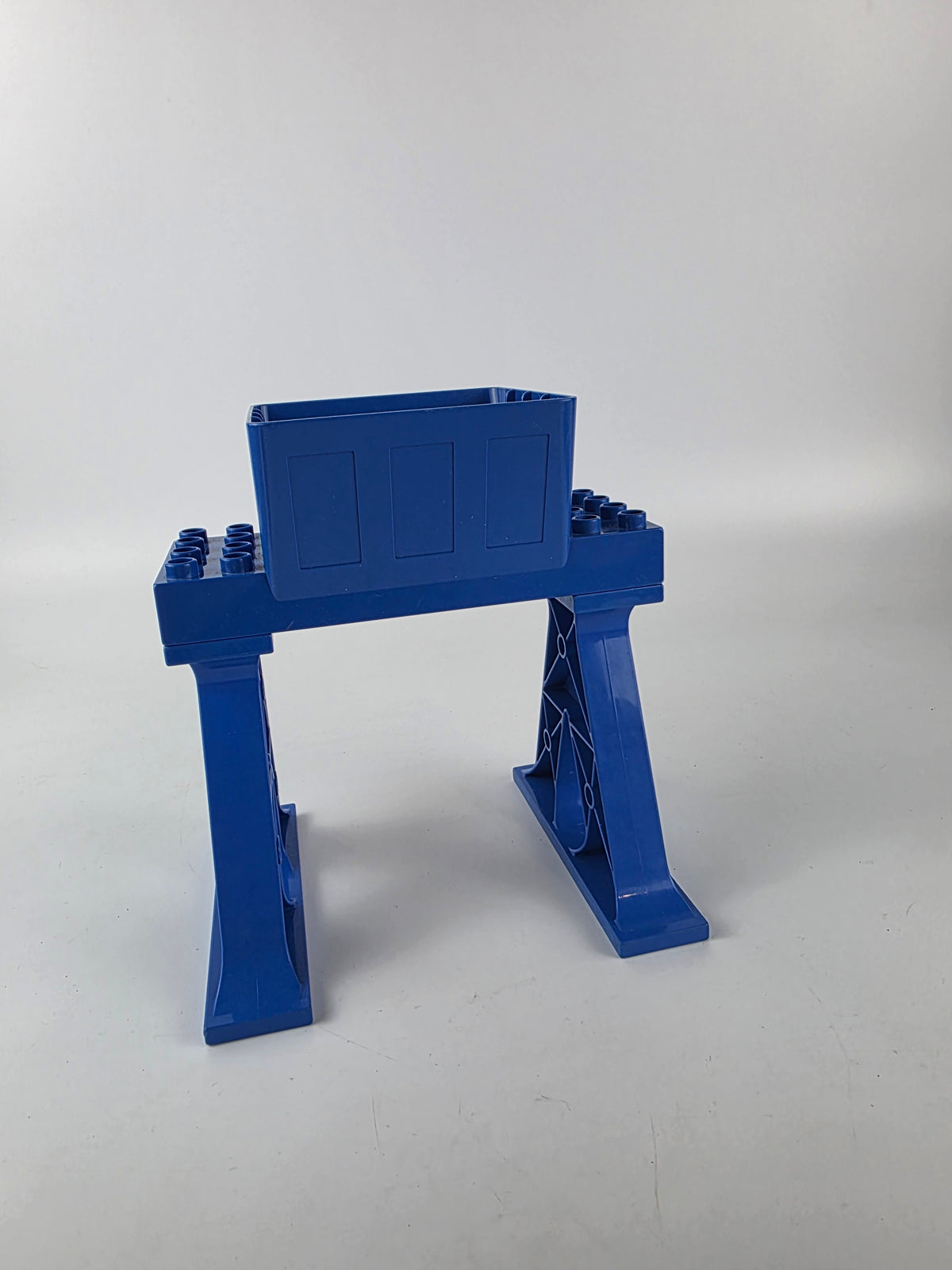 Lego Duplo Charging Station Silo Chute with Supports Railway Train