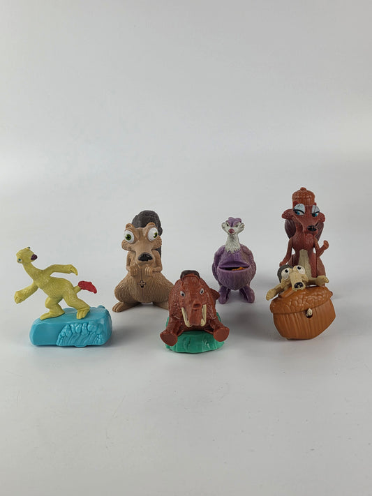 McDonald's Ice Age figure set