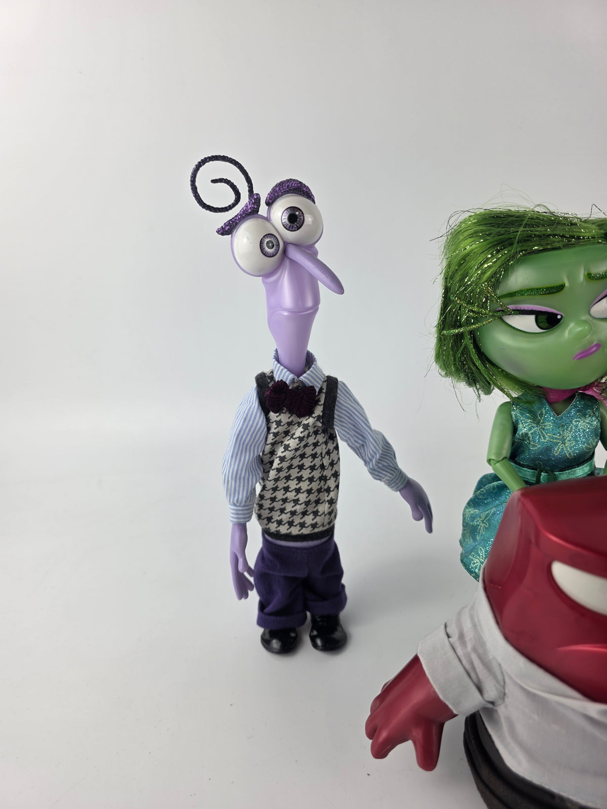 Disney/Pixar Inside Out Sadness, Anger, Fear, Disgust, and Joy Deluxe Dolls