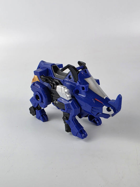 2010 Mighty Morphin Power Rangers Blue Vehicle Battle Zord